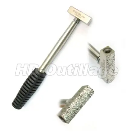 Dresseur de meule diamant 5 carats D2001 EF 12X45 NORTON