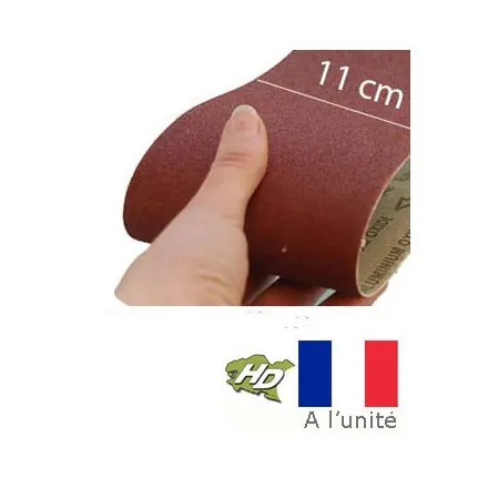 bande abrasive corindon supérieur 110x620 mm gr 24 à 600