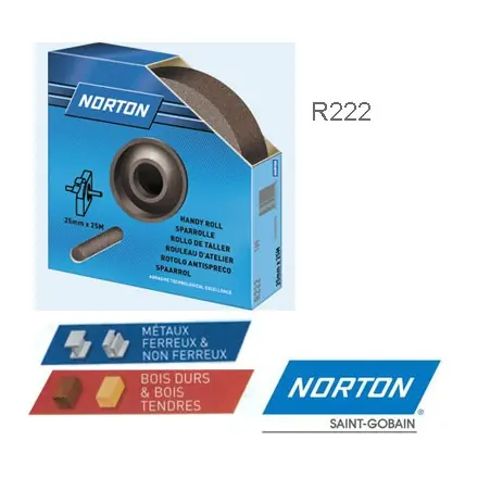 rouleau d‘atelier toile 50x25m R222 NORTON