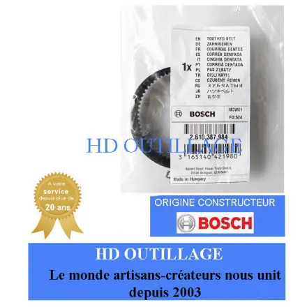 courroie dentée Bosch 2610387984