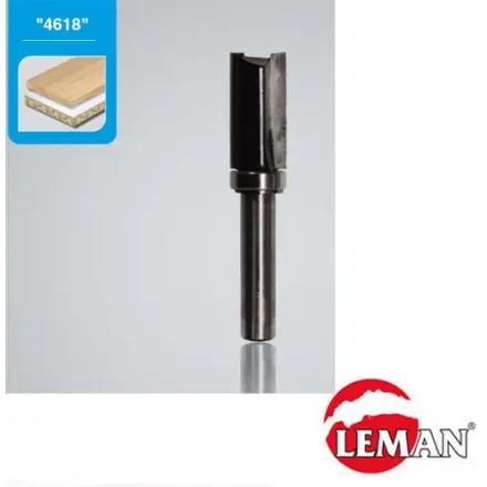 fraise d‘affleureuse 12.7 mm queue 8 mm avec guide supérieur