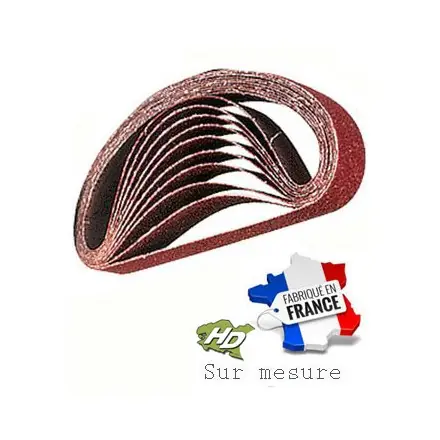 bande abrasive corindon supérieur 13x533 mm gr 24 à 600