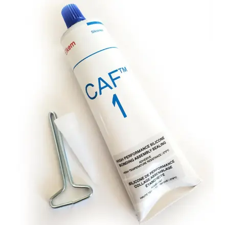 pate à joint CAF1 rouge Bluestar silicones 100g