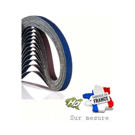 30 bandes abrasives zirconium 9x533 mm gr 24 à 120