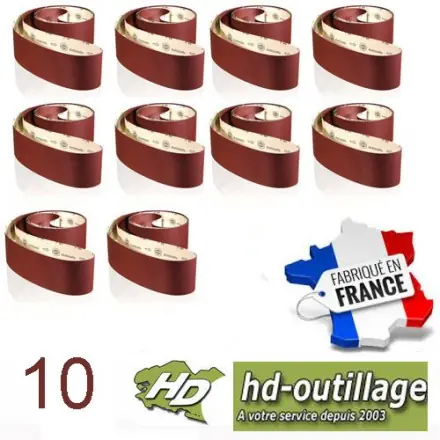bande papier corindon supérieur 150x7500 mm gr 24 à 600