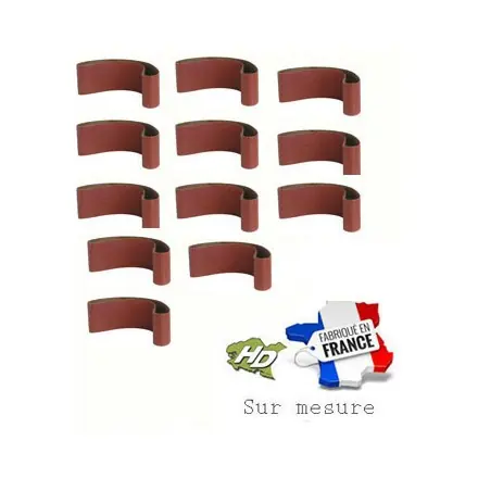 bande abrasive corindon supérieur 75x780 mm gr 24 à 600