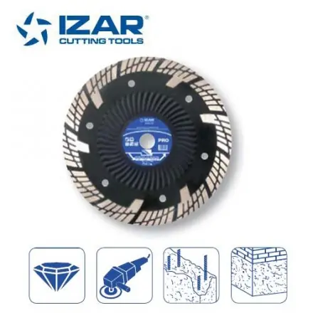 disque diamant Izar pour matériaux durs de 230 mm