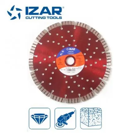 disque diamant Izar pour béton léger et granite 230 mm