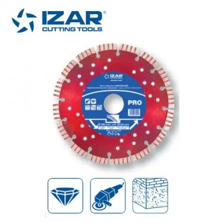 disque diamant Izar pour béton courant et granite 350 mm