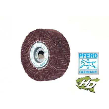 roue à lamelles toiles/fibres polinox PNZ D.200x50 mm