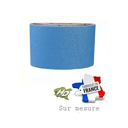 bande abrasive zirconium 200x1000 mm grain 24 à 120