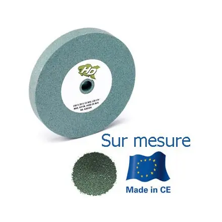 meule verte carbure de silicium 125x25 mm
