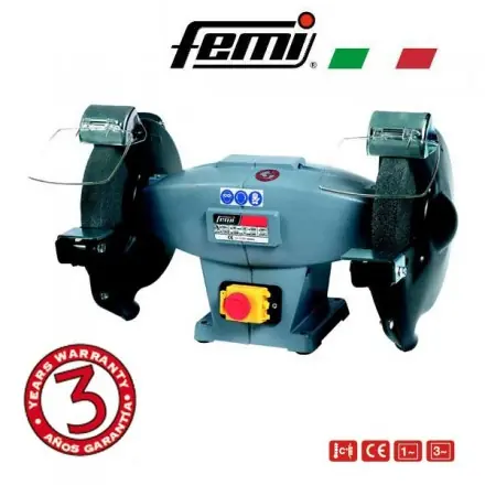 touret à meuler Femi 145/M avec meules - 1500W 250 mm 400V
