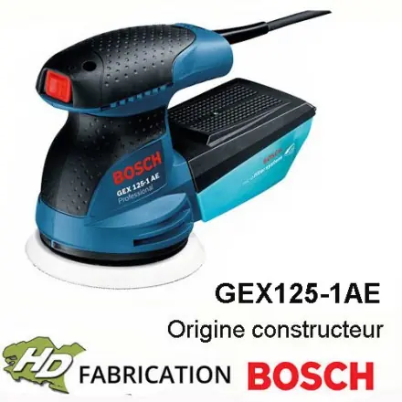 ponceuse professionnelle 250W GEX125-1AE Bosch